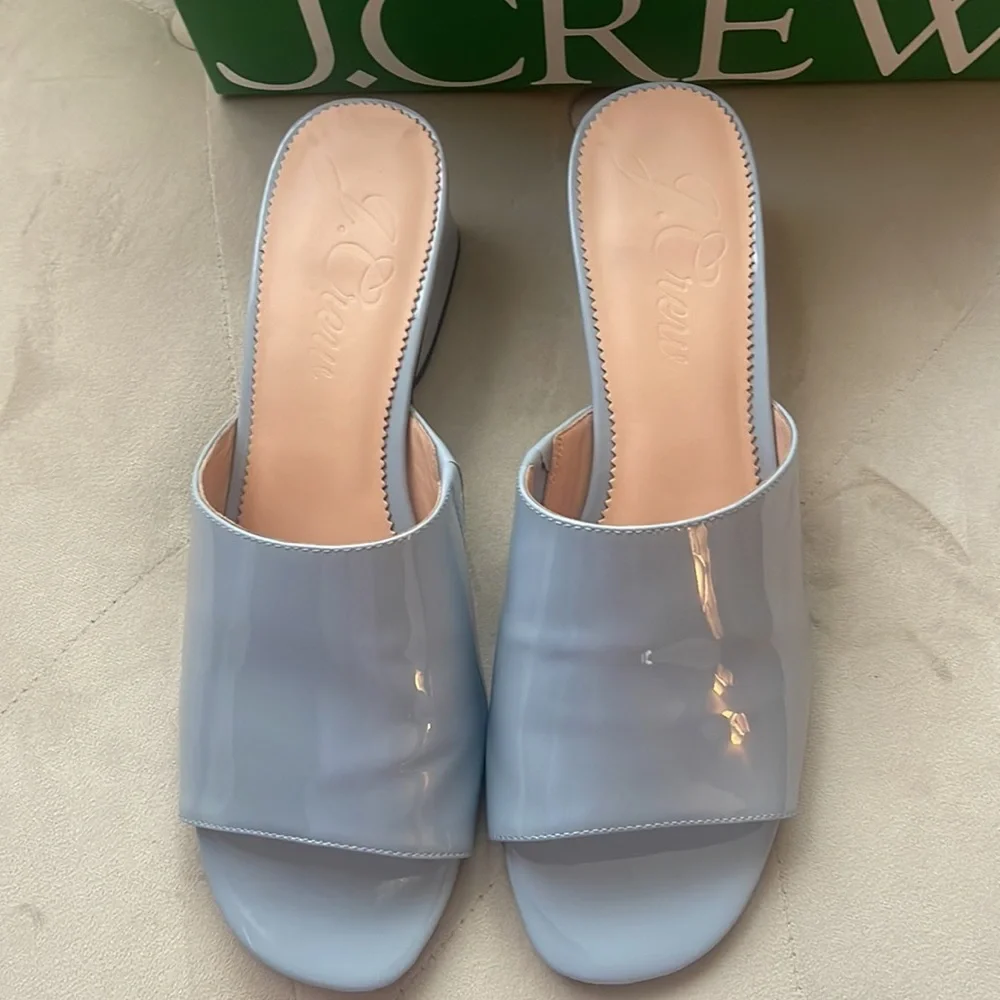 J.Crew patent leather Sandals